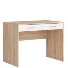 Desk NEPO PLUS BIU2S, sonoma oak / white