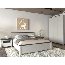 Bedroom KARINA, ash / anthracite