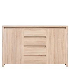 Chest of drawers CASPIAN KOM2D4S, Sonoma