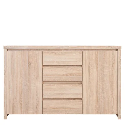 Chest of drawers CASPIAN KOM2D4S, Sonoma