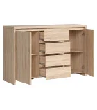 Chest of drawers Kaspian KOM2D4S order