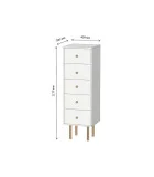 Chest of drawers Hyge 3 order