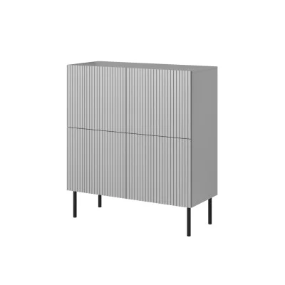 ASENSIO KM-2 CHEST, LIGHT GREY / BLACK