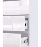 Chest of drawers 500х376х1170 mm Bright MDF white gloss order