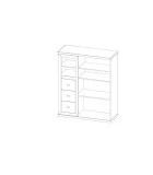 Chest of drawers 1100 1D / 3Ш Oregon order