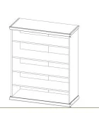 Shoe cabinet 2D Sokme order