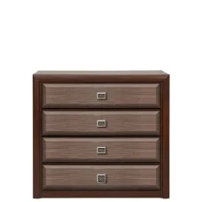 Chest of drawers COHEN KOM4S, wenge magic / dark stroks