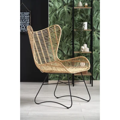 INDIANA CHAIR, NATURAL RATTAN