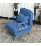 Armchair-bed BART, blue order