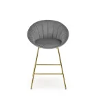 CHAIR H 112, GREY / GOLD order