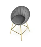 CHAIR H 112, GREY / GOLD order