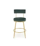 CHAIR H 115, DARK GREEN / GOLD order