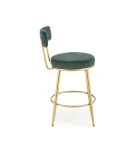 CHAIR H 115, DARK GREEN / GOLD order