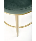 CHAIR H 115, DARK GREEN / GOLD order