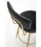 CHAIR H 115, BLACK / GOLD order