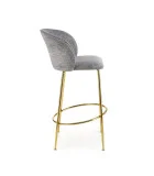 CHAIR H 116, GRAY / GOLD order