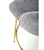 CHAIR H 116, GRAY / GOLD order