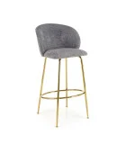 CHAIR H 116, GRAY / GOLD order