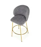 CHAIR H 116, GRAY / GOLD order