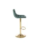 CHAIR H 120, DARK GREEN / GOLD order