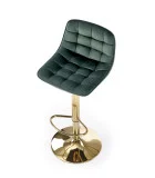 CHAIR H 120, DARK GREEN / GOLD order