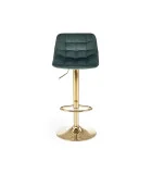 CHAIR H 120, DARK GREEN / GOLD order