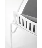 MELBY CHAIR, WHITE / GRAY order