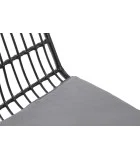 CHAIR K 401, BLACK / GRAY order