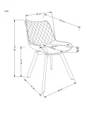 CHAIR K 520, GREY order