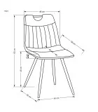 CHAIR K 521, BLACK order