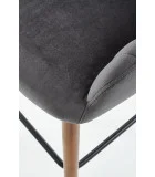 CHAIR H 93, WALNUT / DARK GRAY order