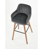 CHAIR H 93, WALNUT / DARK GRAY order