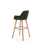 CHAIR H 93, WALNUT / DARK GREEN order