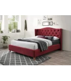 Bed ASPEN VELVET 160, maroon order