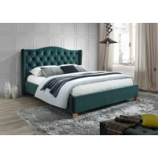 Bed Aspen Velvet 160X200 Green