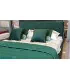 Bed Azurro VELVET 180, green order