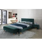 Bed Azurro VELVET 180, green order