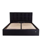 Bed Erica 160x200, black order