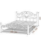 Bed Gioconda on wooden legs order