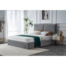 Bed BECKY 160, GRAY