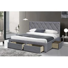 Bed BETINA, GRAY