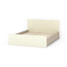 Beige bed