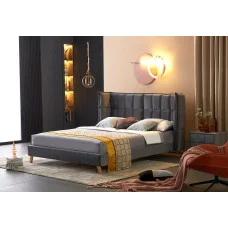 Bed SCANDINO 160, GRAY