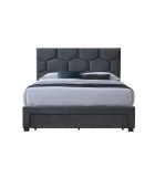 HARRIET 160 bed, GREY VELVET order