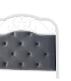 Bed FABRIZIA 90, GRAY / WHITE order