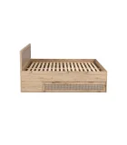 BORNEO 160 bed, ARTISAN OAK / BLACK order