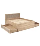 BORNEO 160 bed, ARTISAN OAK / BLACK order