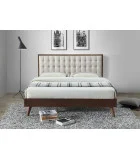 SOLOMO bed, BEIGE / WALNUT order