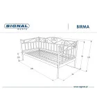 Bed Birma single order