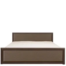 Bed COHEN LOZ160, wenge magic / dark stroks